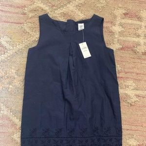 New with tag, Gap eyelet shift dress
